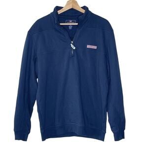 VINEYARD VINES NAVY BLUE MEN'S SWEATSHIRT SIZE M‎